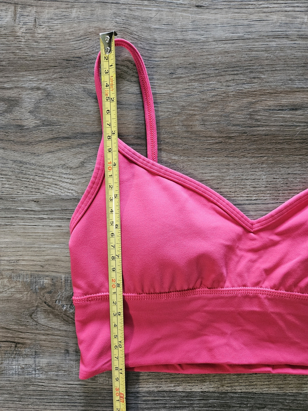 Lululemon Align Pink Ripened Raspberry Light Support Sweetheart Bra - Picture 3 of 6